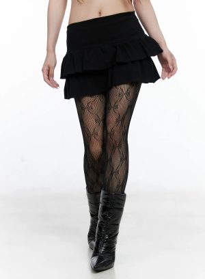 Ruffle Mini Skirt CO520