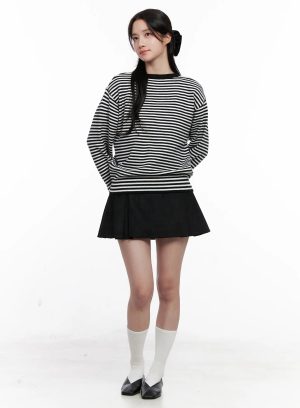 Chic Pleated Mini Skirt CO524