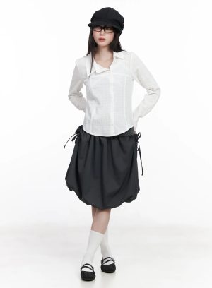 Pleated Midi Skirt CF523