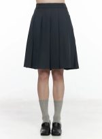 Pleated Midi Tennis Skirt IF524