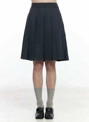 Pleated Midi Tennis Skirt IF524