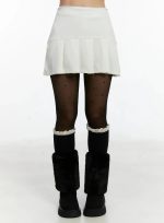 Pleated Mini Skirt ID525