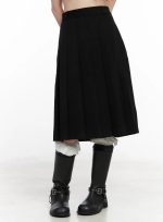 Classic Pleated Mini Skirt CN511