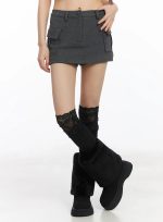 Low-Rise Fleece Skort CJ501
